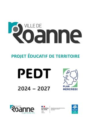 Projet Éducatif de Territoire - Ville de Roanne