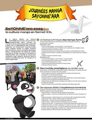 A Sens Avril 2025 Culture