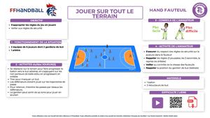 HAND FAUTEUIL SEANCE 2 - Jouer sur tout le terrain