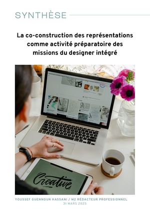 Guennoun Hassani Youssef Ue41 Synthese Designer Rp