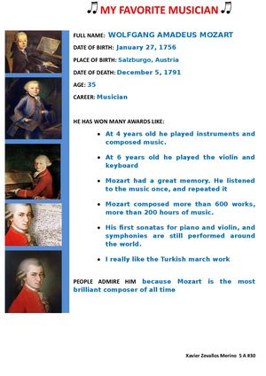 Biografia Mozart