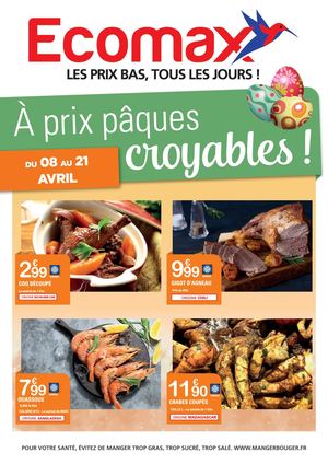 Catalogue Ecomax du 08 au 21 Avril 2025