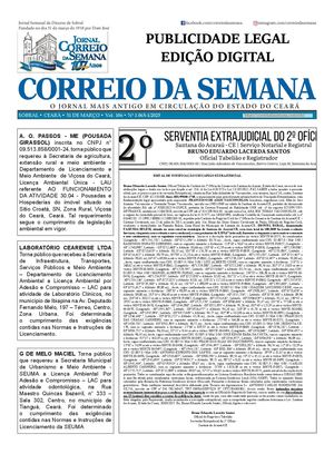 Jornal Correio Da Semana Nº 1065-1