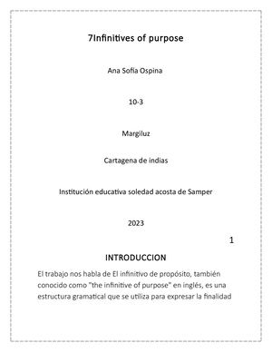 7infinitives Of Purpose