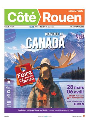 Côté Rouen N° 606 Du 2 Au 8 Avril 2025