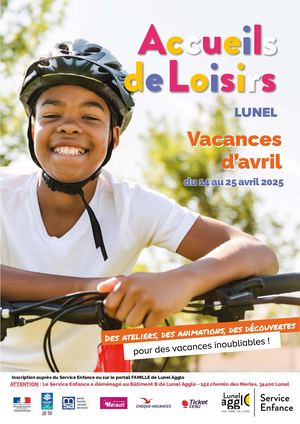 Les vacances de printemps 2025 dans l'ALSH de Lunel