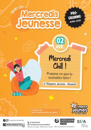 2025 04 02 Programme Mercredis Jeunesse
