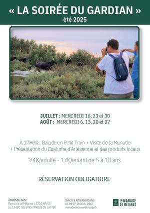 SOIRÉE DU GARDIAN - ÉTÉ 2025