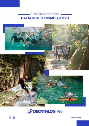 Catálogo Turismo Activo Verano 2025-2026