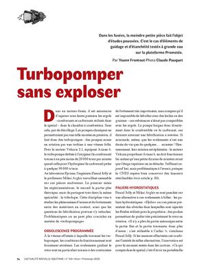 Turbopomper sans exploser