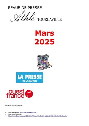 Revue De Presse Mars 2025
