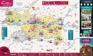 Carte Touristique du Pays de Bergerac