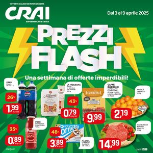 Volantino CRAI Ama Supemercati Extra dal 3 al 9 aprile