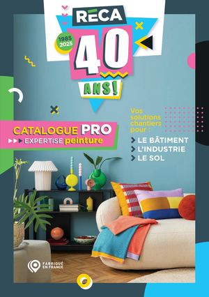 Catalogue Reca 2025 40ans