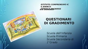 Questionari Di Gradimento