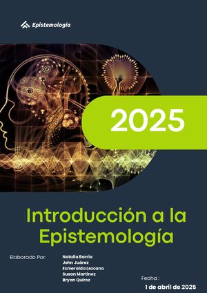 Revista - Introducción a la Epistemología