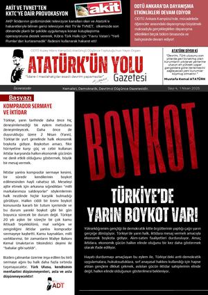 Atatürk'ün Yolu Gazetesi, 4.Sayı