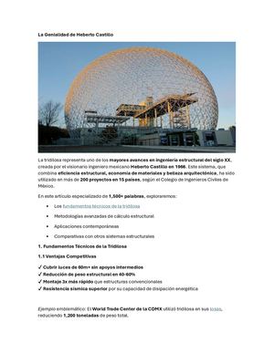 Tridilosa: El Sistema Estructural Revolucionario