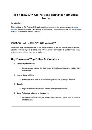 Top Follow Apk Old Versions Enhance Your Social Media