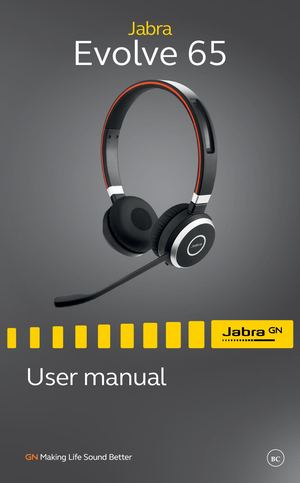 Jabra Evolve 65 Se Manual En English Rev B