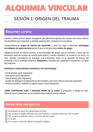 Alquimia Vincular