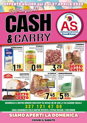 As Cash And Carry 03 2025 Pasqua