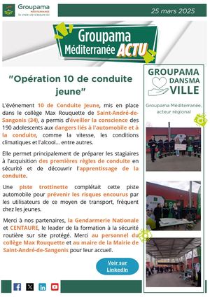 Actu Opération 10 De Conduite Jeune 25032025