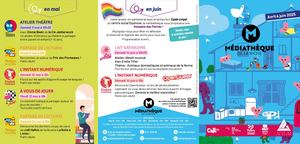 Programme Avril à Juin 2025 - Médiathèque de La Riche