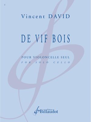 Vincent David - De Vif Bois