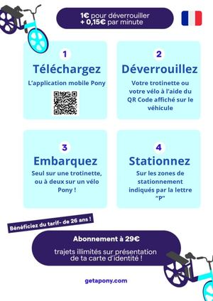 PONY MODE D'EMPLOI (Français)