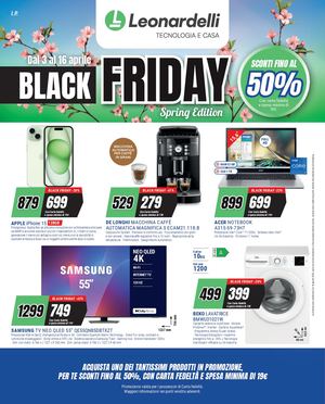 Black Friday - Spring Edition