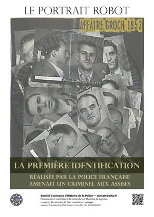 Première identification d'un criminel par "portrait robot"