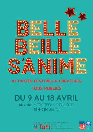 BELLE BEILLE S'ANIME AVRIL