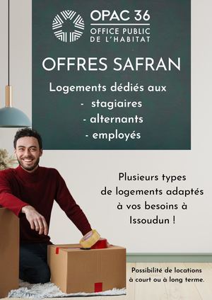 Plaquette Safran Opac 36