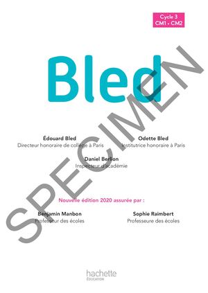 Bled CM1/CM2 - Manuel de l'élève - Edition 2020