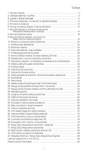 Istorijos konspektas abiturientams. I d.