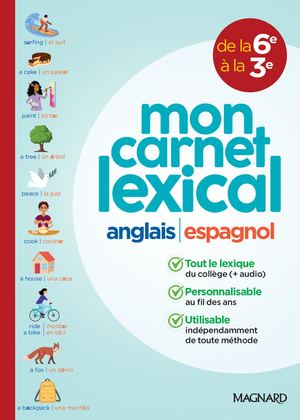 Extrait du Carnet Lexical Anglais/Espagnol (2025)
