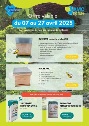 Catalogue promo Avril 2025