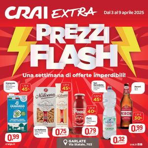 Volantino Crai Codè Extra Garlate dal 3 al 9 aprile