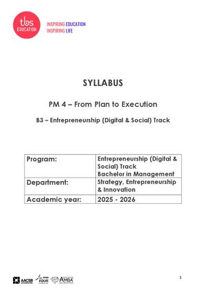 ENT PM4_ From Plan To Execution