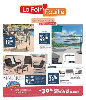 CATALOGUE MOBILIER JARDIN