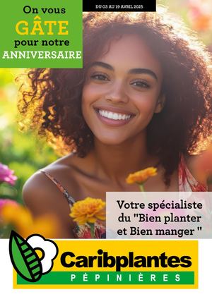 Caribplantes Anniversaire Martinique 2025 V2