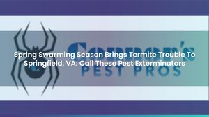 Spring Swarming Season Brings Termite Trouble To Springfield, VA: Call These Pest Exterminators