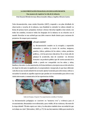 Documentacion Pedagogica 1