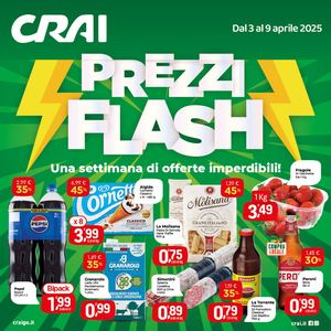 Volantino Crai Tirreno dal 3 al 9 aprile