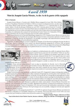 1939 04 04 Joachim Garcia Morato