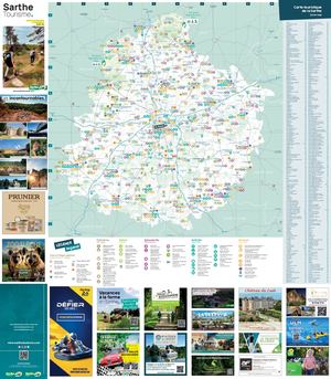 Carte touristique et itinérance 2025 - 2026