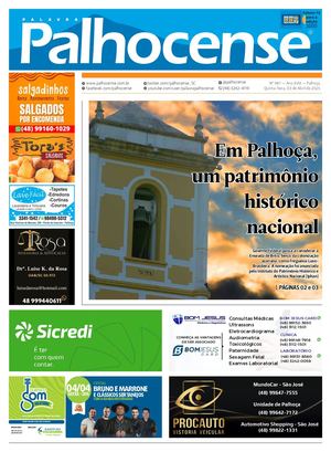 Palavra Palhocense - Edição 987
