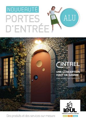 BROCHURE PORTES ENTREE ALU CINTREL