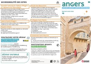 Destination Angers - Brochure circuit confort malvoyants 2025-2026